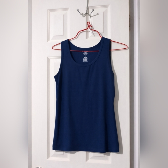 St. John's Bay Tops - St. John's Bay Deep Blue Tank Top